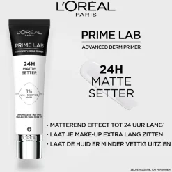 Outlet L'Oréal Paris Prime Lab Primer 24H Matte Setter Foundation