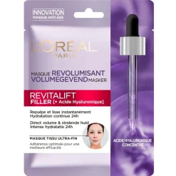 Outlet L'Oréal Paris Revitalift Filler Tissuemasker Gezichtsmaskers