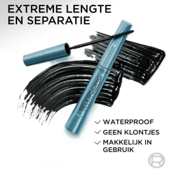 Clearance L'Oréal Paris Telescopic Black Waterproof Mascara Mascara