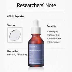 Best 6 Peptide Complex Serum Korean Skincare|Serum