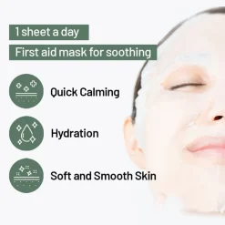 Online CICA Houttuynia Tea Tree Calming Mask Korean Skincare|Gezichtsmaskers