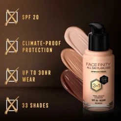 Sale Facefinity All Day Flawless N55 Beige Foundation Foundation