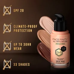 Clearance Facefinity All Day Flawless C50 Natural Rose Foundation Foundation