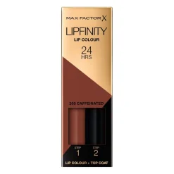 Online Lipfinity Lip Colour 200 Caffeinated 2-Step Longlasting Lipstick Lipmake-Up