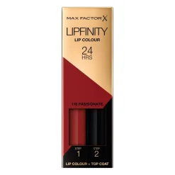 Best Lipfinity Lip Colour 110 Passionate 2-Step Longlasting Lipstick Lipmake-Up