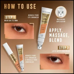 Best Miracle Pure Eye Enhancer 04 Honey Cream Concealer Concealer