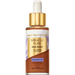 Discount Miracle Pure Skin Reset 95-100 Deep to Very Deep 2-in-1 Serum Foundation Foundation