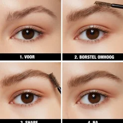 Outlet New York Brow Fast Sculp 04 Medium Brown Wenkbrauwmascara Wenkbrauw Make-Up