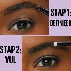 Outlet New York Express Brow Duo 00 Light Blonde Wenkbrauwpotlood Wenkbrauw Make-Up