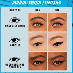 New New York Eye Studio Hyper Precise All Day Liner 001 Forest Brown Eyeliner Oogpotlood