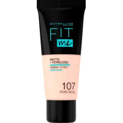 New New York Fit Me Matte & Poreless 107 Rose Beige Foundation Foundation