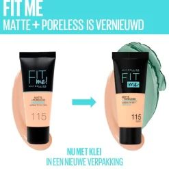 Sale New York Fit Me Matte & Poreless 112 Soft Beige Foundation Foundation