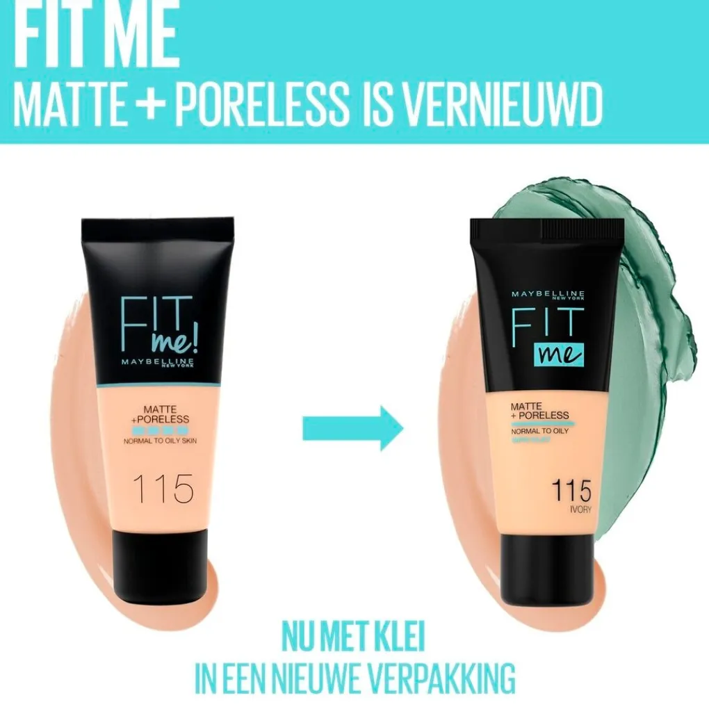 Sale New York Fit Me Matte & Poreless 112 Soft Beige Foundation Foundation