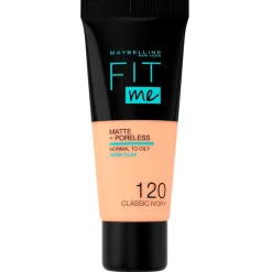 Outlet New York Fit Me Matte & Poreless 120 Classic Ivory Foundation Foundation