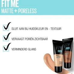 Outlet New York Fit Me Matte & Poreless 120 Classic Ivory Foundation Foundation