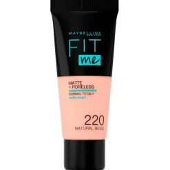 Online New York Fit Me Matte & Poreless 220 Natural Beige Foundation Foundation