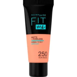 Discount New York Fit Me Matte & Poreless 250 Sun Beige Foundation Foundation