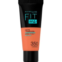 Outlet New York Fit Me Matte & Poreless 350 Caramel Foundation Foundation