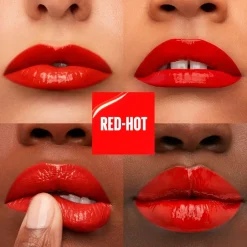 Discount New York SuperStay Vinyl Ink 25 Red-Hot Lipstick Lipmake-Up