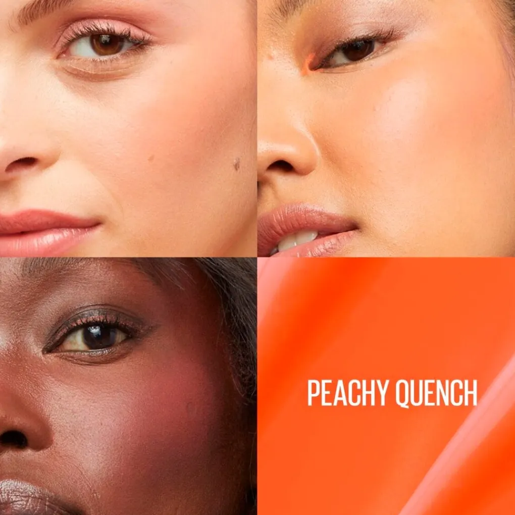 Sale Sunkisser 34 Peachy Quench Hazy Matte Blush Highlighter|Blush