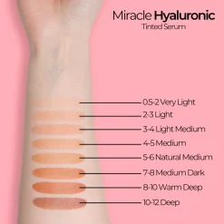 Sale 4-5 Medium Miracle Hyaluronic Tinted Serum Foundation