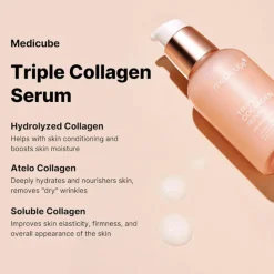 Best Medicube TRIPLE COLLAGEN SERUM 4.0 55ml Korean Skincare