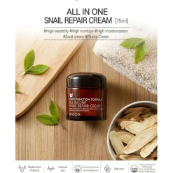 All In One Snail Repair Cream Korean Skincare|Nachtcreme