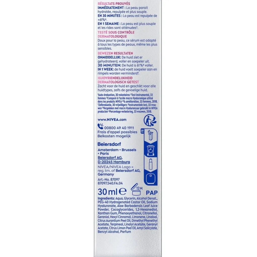 Outlet NIVEA Cellular Expert Filler Hyaluron Serum Serum