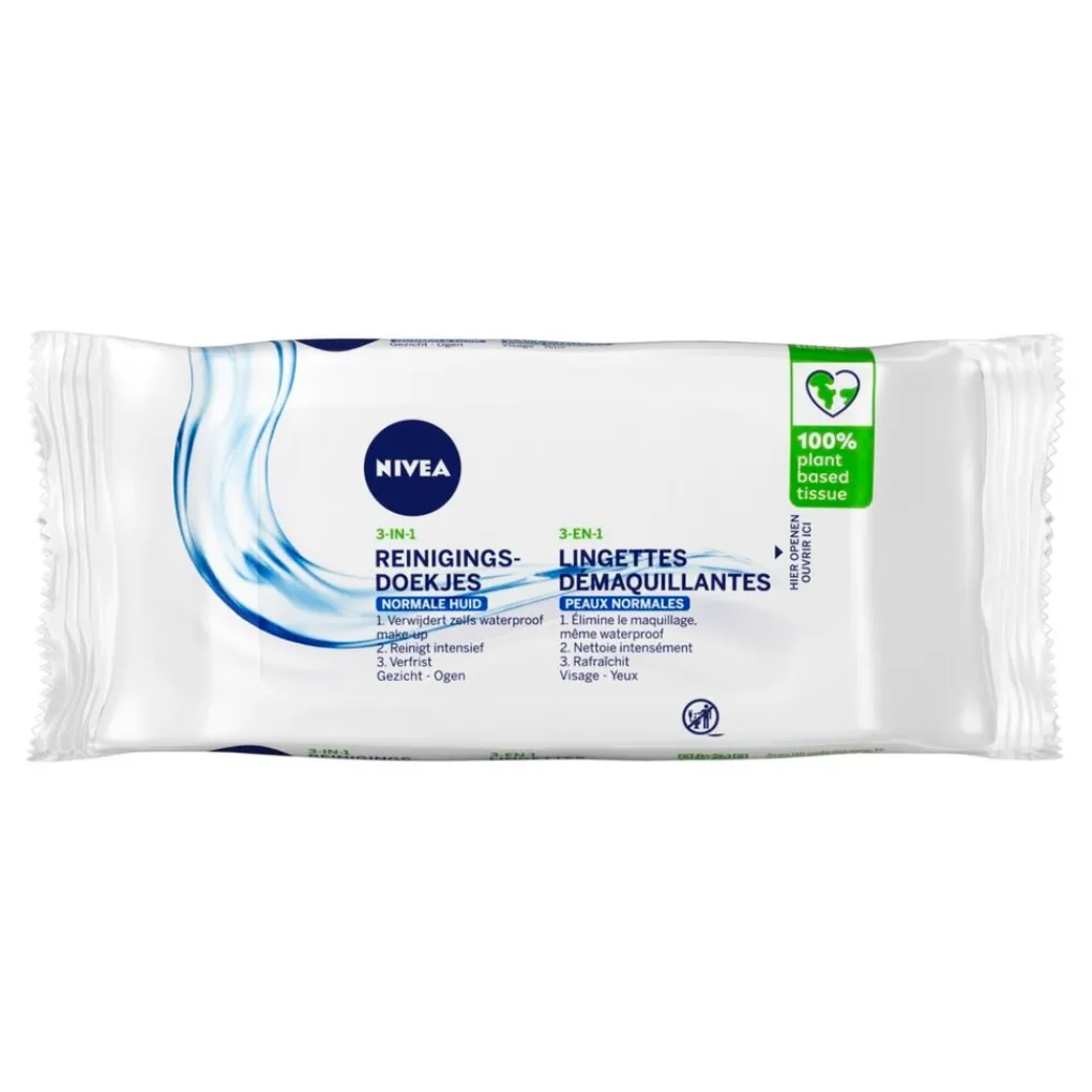 Clearance Daily Essentials Refreshing Facial Cleansing Wipes Mini Reisverpakkingen|Gezichtsreiniging