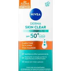 Nivea Derma Skin Clear Dagelijkse Anti-Uv Fluïde Zonnebrand|Dagcreme