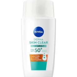 Nivea Derma Skin Clear Dagelijkse Anti-Uv Fluïde Zonnebrand|Dagcreme