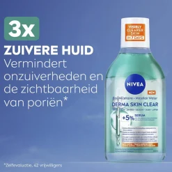 Online NIVEA Derma Skin Clear Micellair Water Gezichtsreiniging