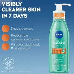 Online NIVEA Derma Skin Clear Reinigingsgel Gezichtsreiniging