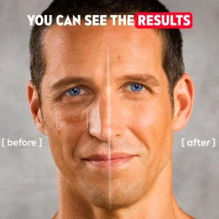 Clearance Anti-Age Power 2-in-1 Hydraterende Crème Dagcreme|Gezichtscreme Mannen