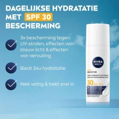 New SPF30 Sensitive Dagelijkse Beschermende Hydraterende Crème Gezichtscreme Mannen