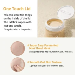 Best No.3 Radiance Glowing Jumbo Essence Pad Korean Skincare|Essence