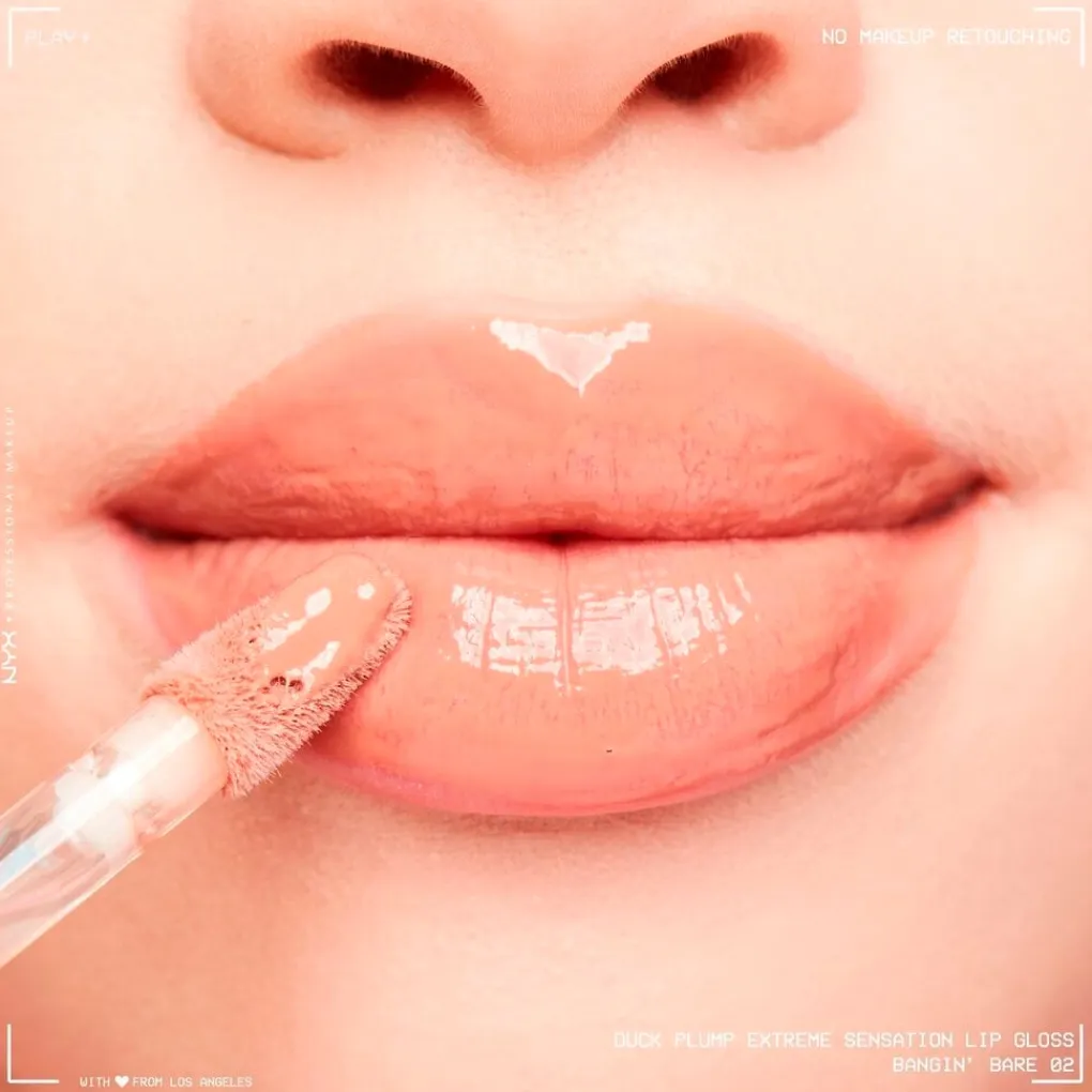 01 Clearly Spicy Duck Plump Extreme Sensation Lipgloss Lipmake-Up