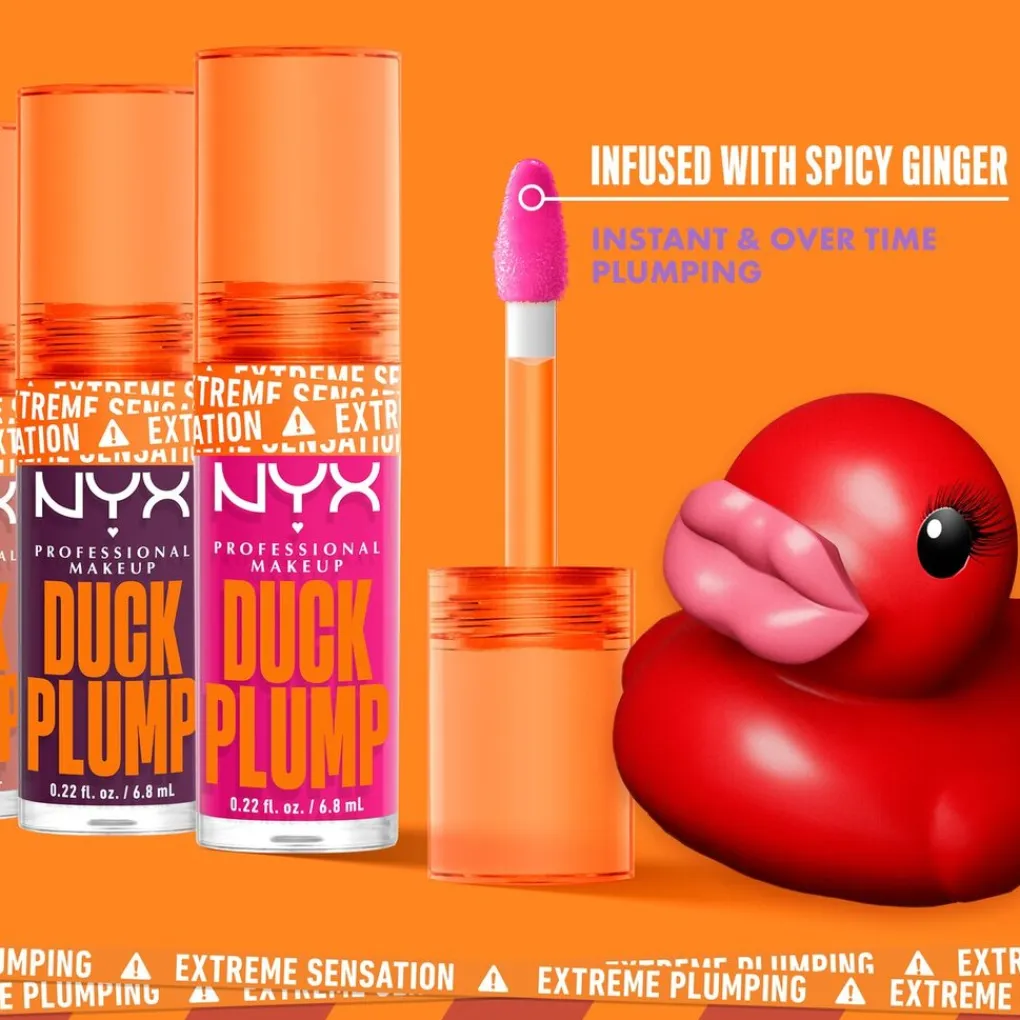 01 Clearly Spicy Duck Plump Extreme Sensation Lipgloss Lipmake-Up