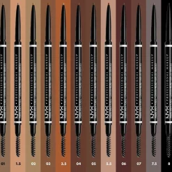 Hot 03 Auburn Micro Brow Pencil Wenkbrauw Make-Up