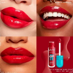 New Lip IV 11 Red-y.Set.Wet Hydraterende Lipgloss Lipmake-Up