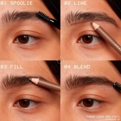 Discount Powder Louder Black Brow Pencil Wenkbrauw Make-Up