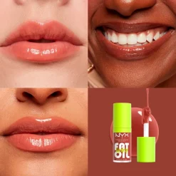 Hot Splash Of Cream Fat Oil Lip Drip Lipgloss Lipmake-Up