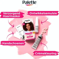 Outlet Palette Perfect Gloss 3-65 Fluweelbruin Niet-Permanente Haarverf Haarverf