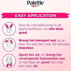 Outlet Palette Perfect Gloss 3-65 Fluweelbruin Niet-Permanente Haarverf Haarverf