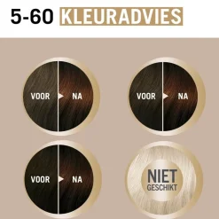 Hot 5-60 Chocolade Bruin Verzorgende Crèmekleuring Haarverf