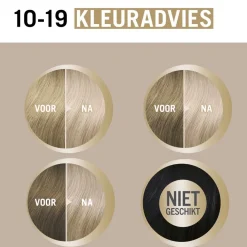 New 10-19 Ultra Licht Parelblond Verzorgende Crèmekleuring Haarverf