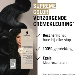 Discount 1-10 Natuurlijk Zwart Verzorgende Crèmekleuring Haarverf