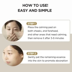 Hot Madagascar Centella Quick Calming Pad Korean Skincare|Gezichtsreiniging