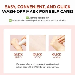 Clearance Madagascar Centella Poremizing Quick Clay Stick Mask Korean Skincare|Gezichtsmaskers