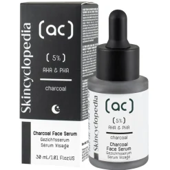 New 5% AHA & PHA Charcoal Gezichtsserum Serum